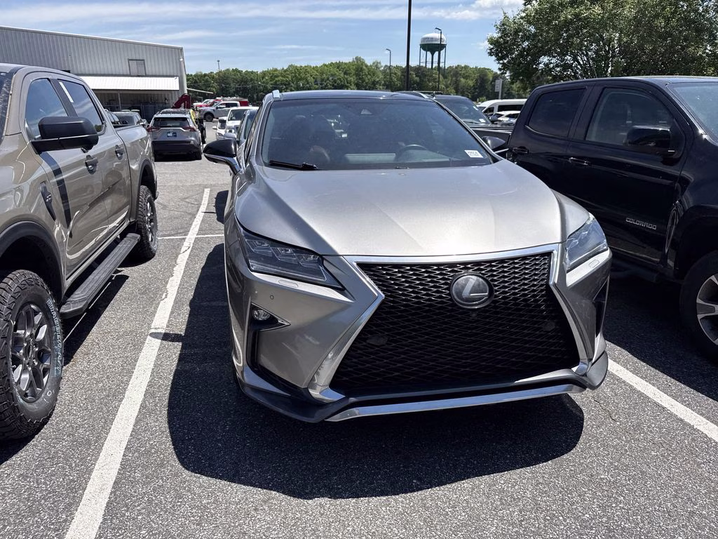2018 Silver Lexus RX 450h F Sport AWD SUV