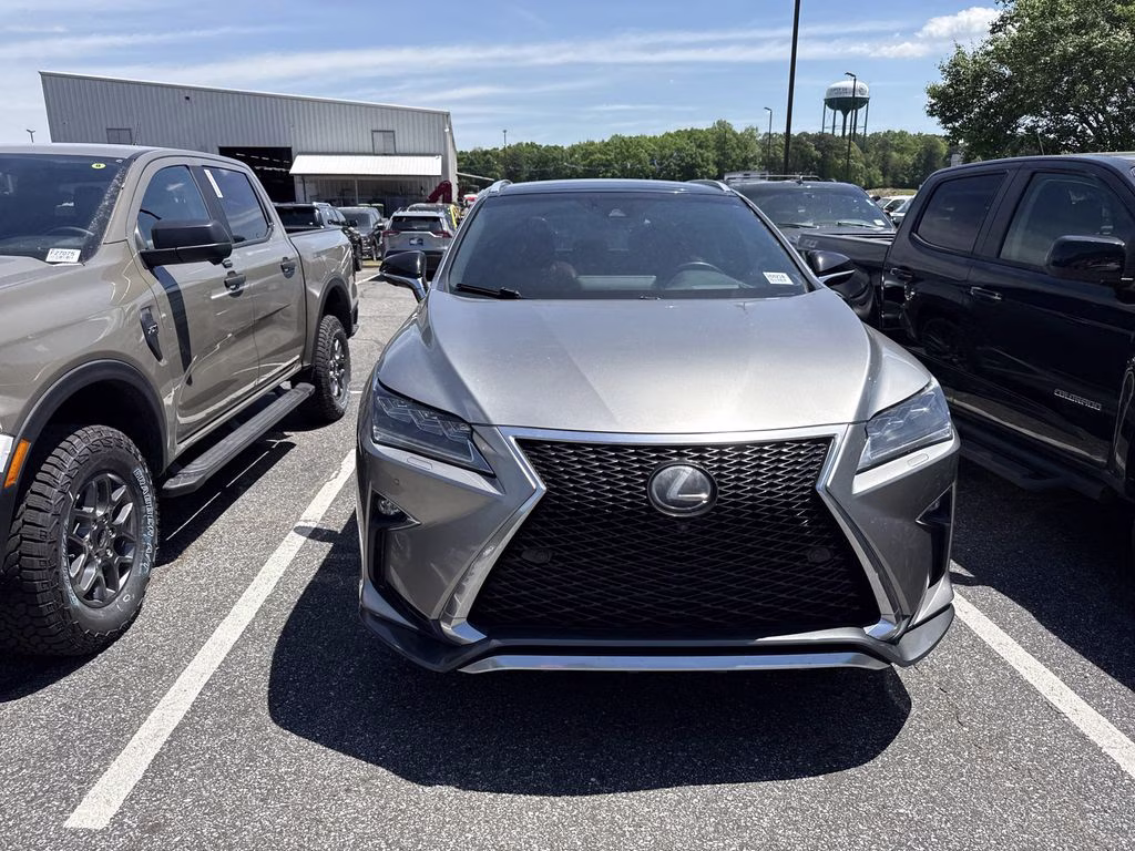 2018 Silver Lexus RX 450h F Sport AWD SUV