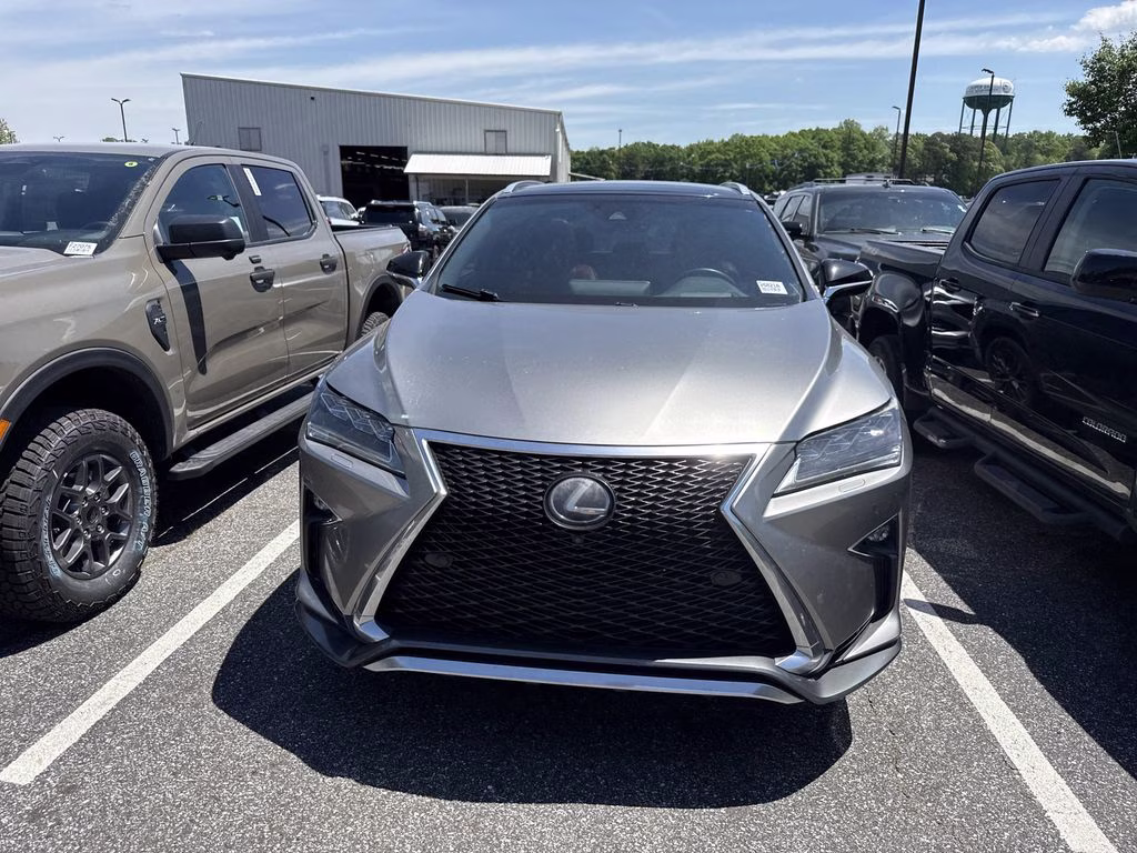 2018 Silver Lexus RX 450h F Sport AWD SUV