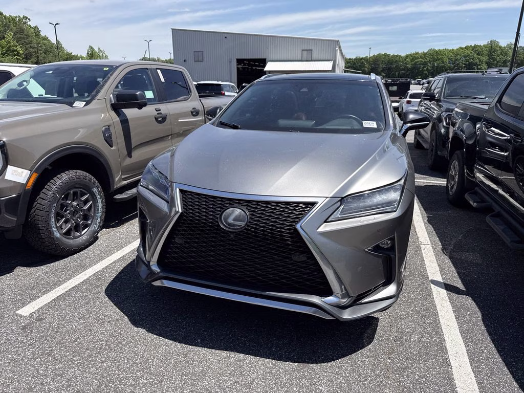 2018 Silver Lexus RX 450h F Sport AWD SUV