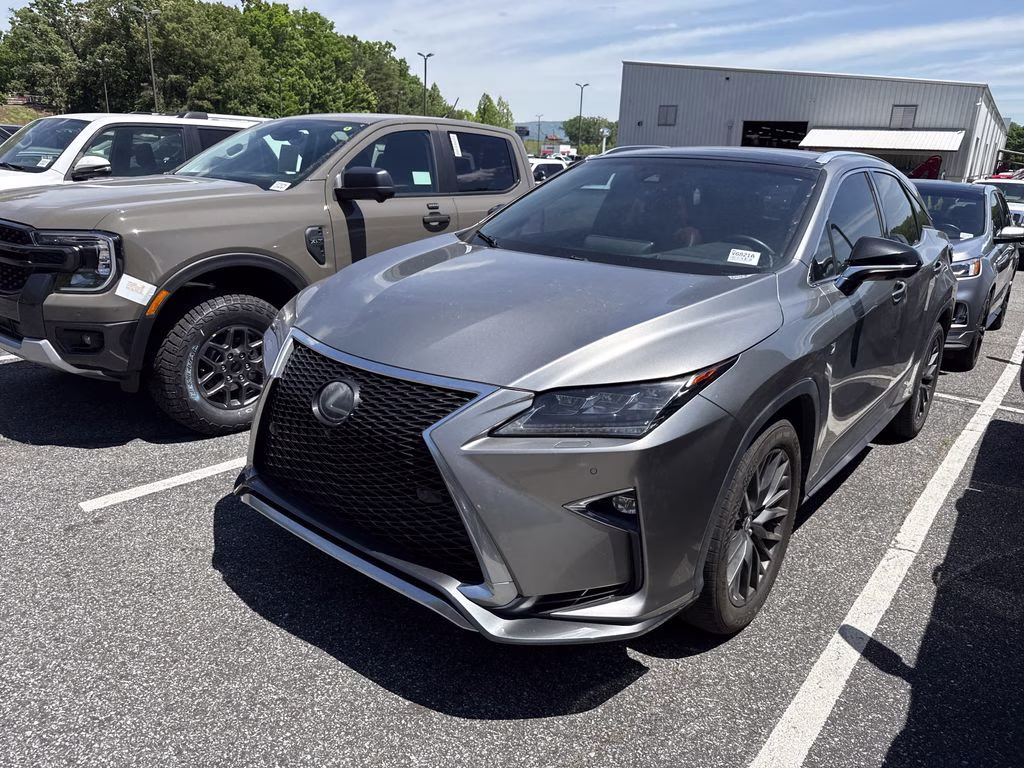 2018 Silver Lexus RX 450h F Sport AWD SUV