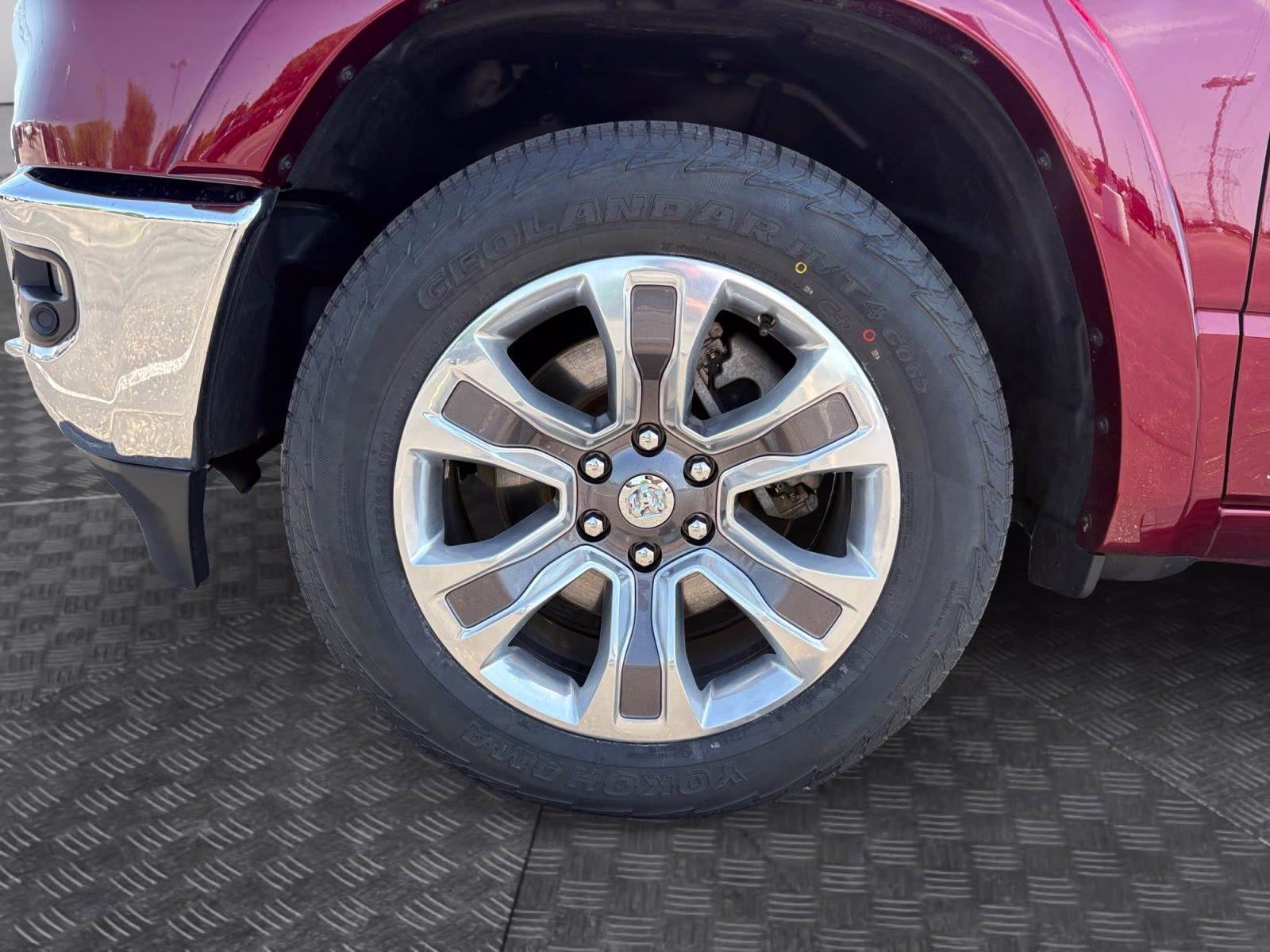2020 Delmonico Red Pearlcoat Ram 1500 Limited 4X4 Truck