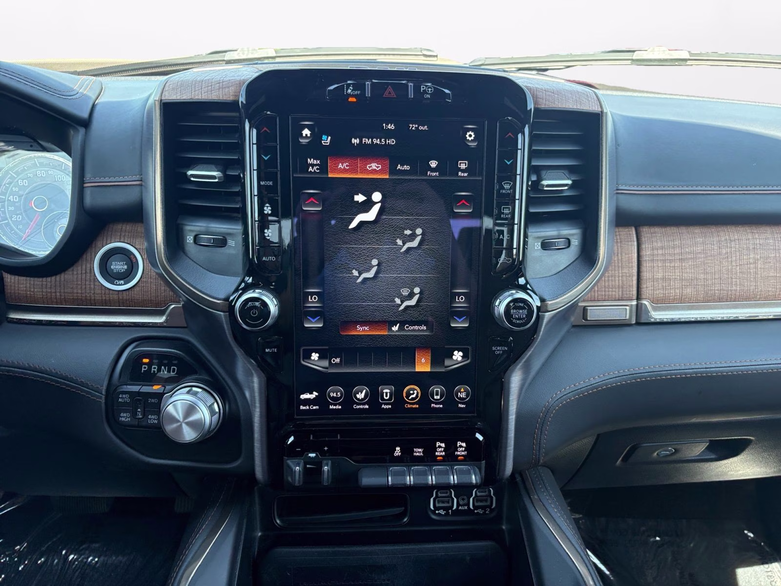 2020 Delmonico Red Pearlcoat Ram 1500 Limited 4X4 Truck