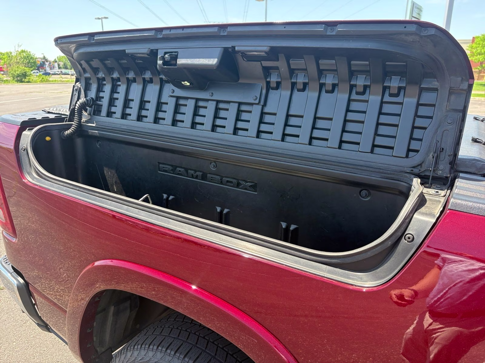2020 Delmonico Red Pearlcoat Ram 1500 Limited 4X4 Truck