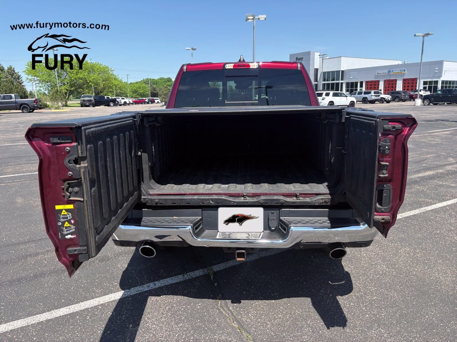 2020 Delmonico Red Pearlcoat Ram 1500 Limited 4X4 Truck