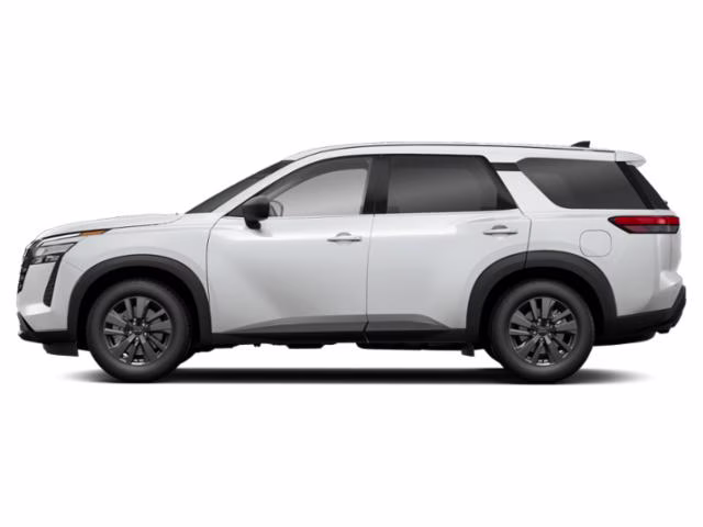 2026 Glacier White Nissan Pathfinder S FWD SUV