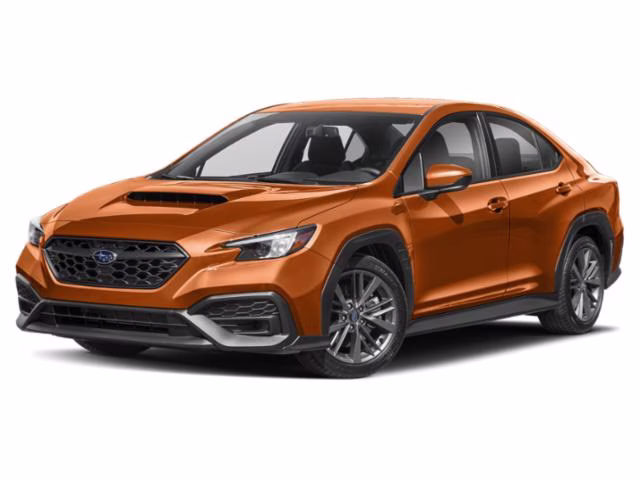 2022 Solar Orange Pearl Subaru WRX Base AWD Sedan