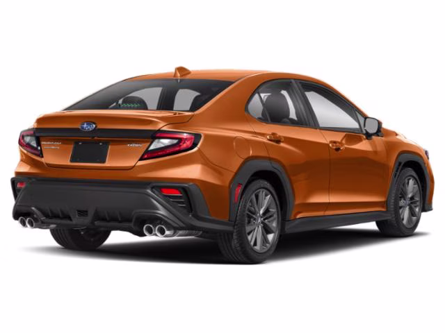 2022 Solar Orange Pearl Subaru WRX Base AWD Sedan