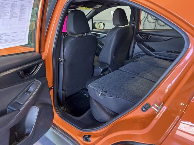 2022 Solar Orange Pearl Subaru WRX Base AWD Sedan