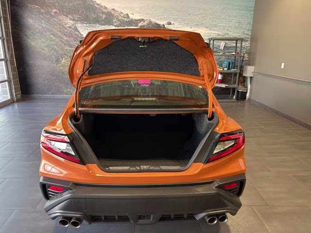 2022 Solar Orange Pearl Subaru WRX Base AWD Sedan