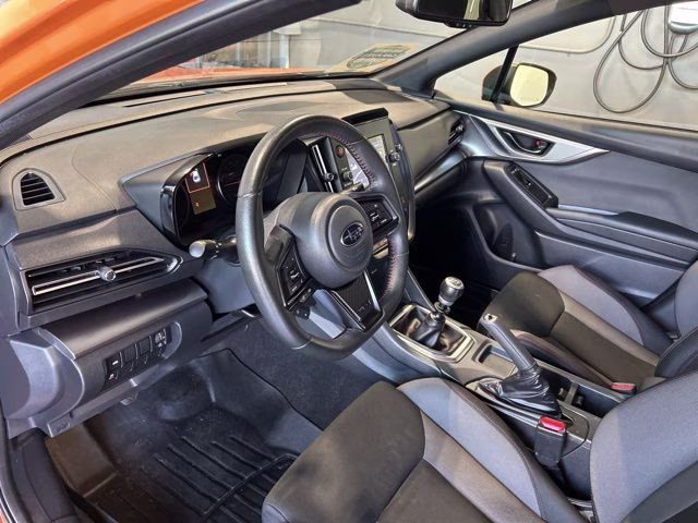 2022 Solar Orange Pearl Subaru WRX Base AWD Sedan