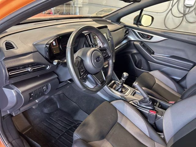2022 Solar Orange Pearl Subaru WRX Base AWD Sedan