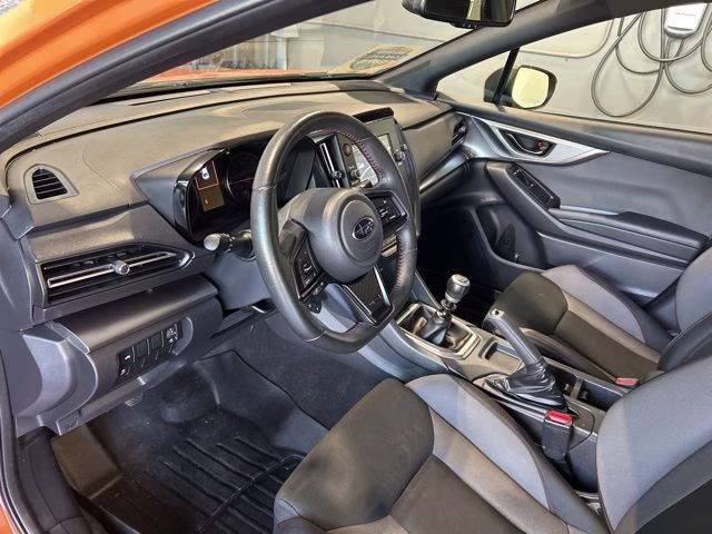 2022 Solar Orange Pearl Subaru WRX Base AWD Sedan