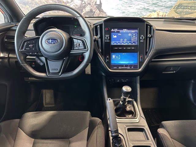 2022 Solar Orange Pearl Subaru WRX Base AWD Sedan