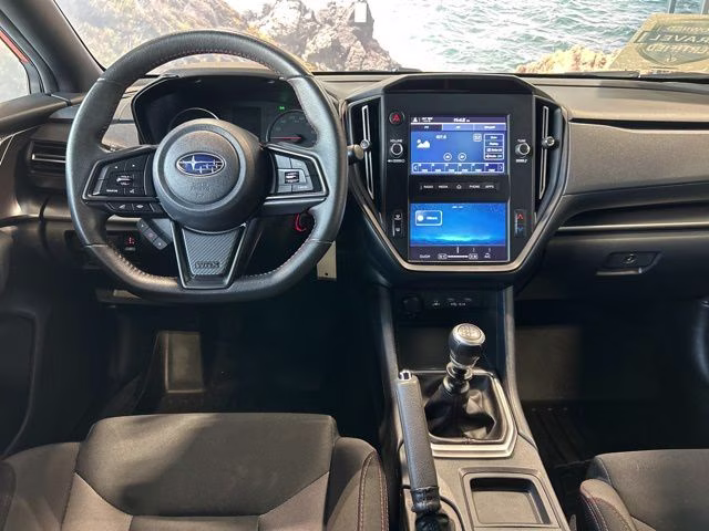 2022 Solar Orange Pearl Subaru WRX Base AWD Sedan
