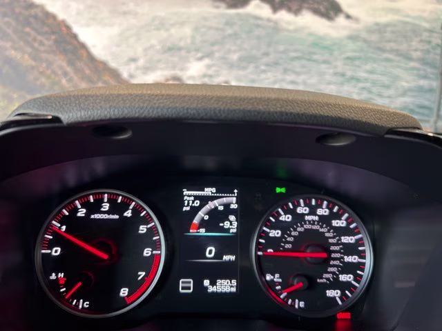 2022 Solar Orange Pearl Subaru WRX Base AWD Sedan