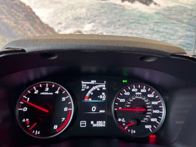 2022 Solar Orange Pearl Subaru WRX Base AWD Sedan