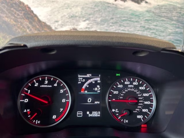 2022 Solar Orange Pearl Subaru WRX Base AWD Sedan