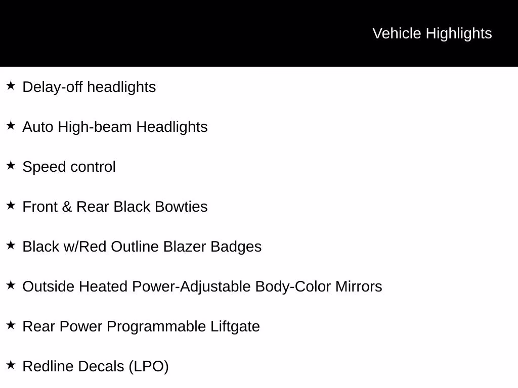 2022 Summit White Chevrolet Blazer LT FWD SUV