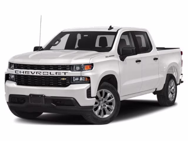 2019 Summit White Chevrolet Silverado 1500 Custom 4X4 Truck