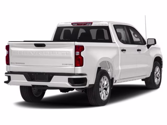2019 Summit White Chevrolet Silverado 1500 Custom 4X4 Truck