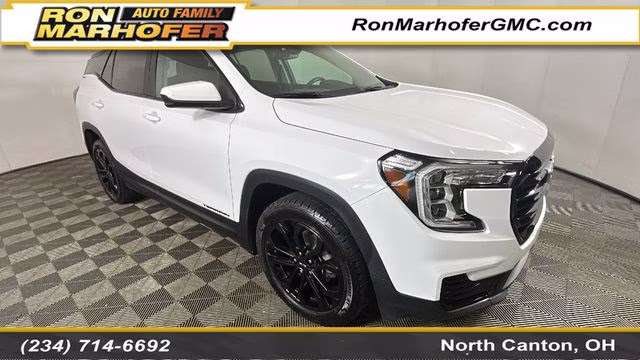 2022 Summit White GMC Terrain SLE AWD SUV