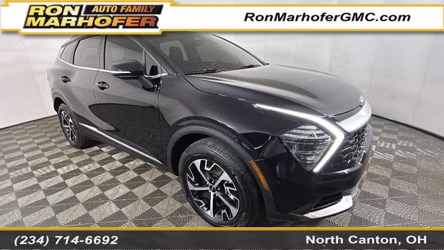2024 Ebony Black Kia Sportage EX AWD SUV