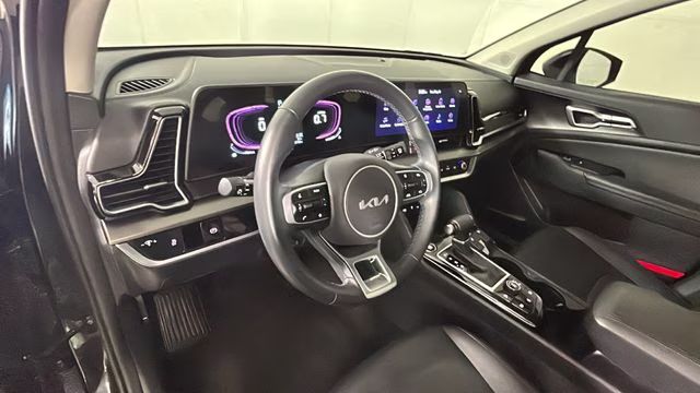 2024 Ebony Black Kia Sportage EX AWD SUV
