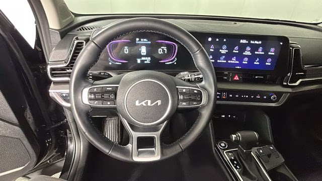 2024 Ebony Black Kia Sportage EX AWD SUV