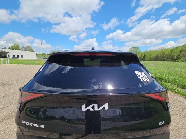 2024 Ebony Black Kia Sportage EX AWD SUV