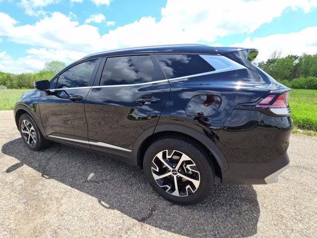 2024 Ebony Black Kia Sportage EX AWD SUV