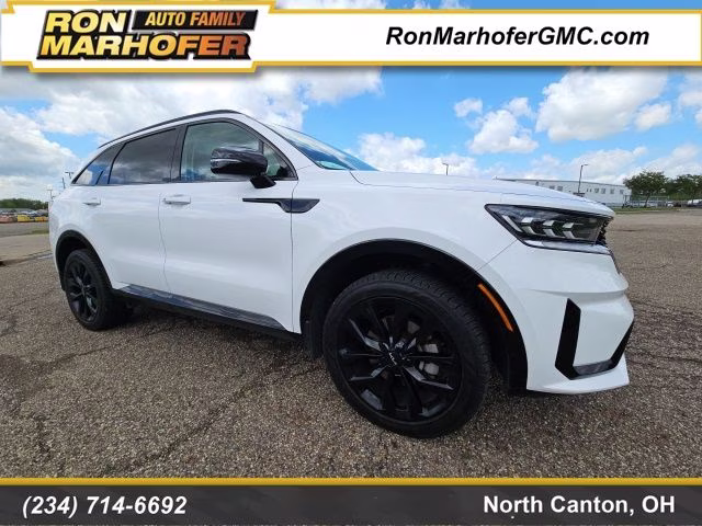 2022 Glacial White Pearl Kia Sorento SX AWD SUV