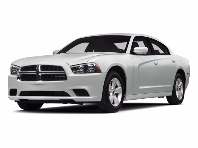 2014 Bright White Clearcoat Dodge Charger SXT AWD Sedan