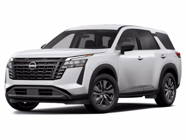 2026 Glacier White Nissan Pathfinder S FWD SUV
