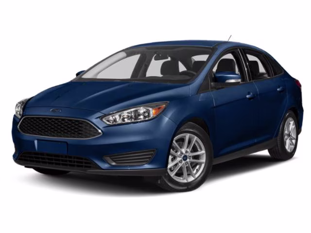 2018 Blue Ford Focus SE FWD Sedan