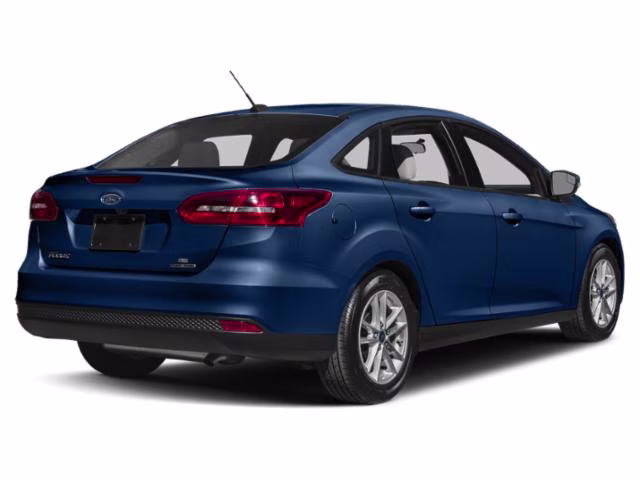 2018 Blue Ford Focus SE FWD Sedan