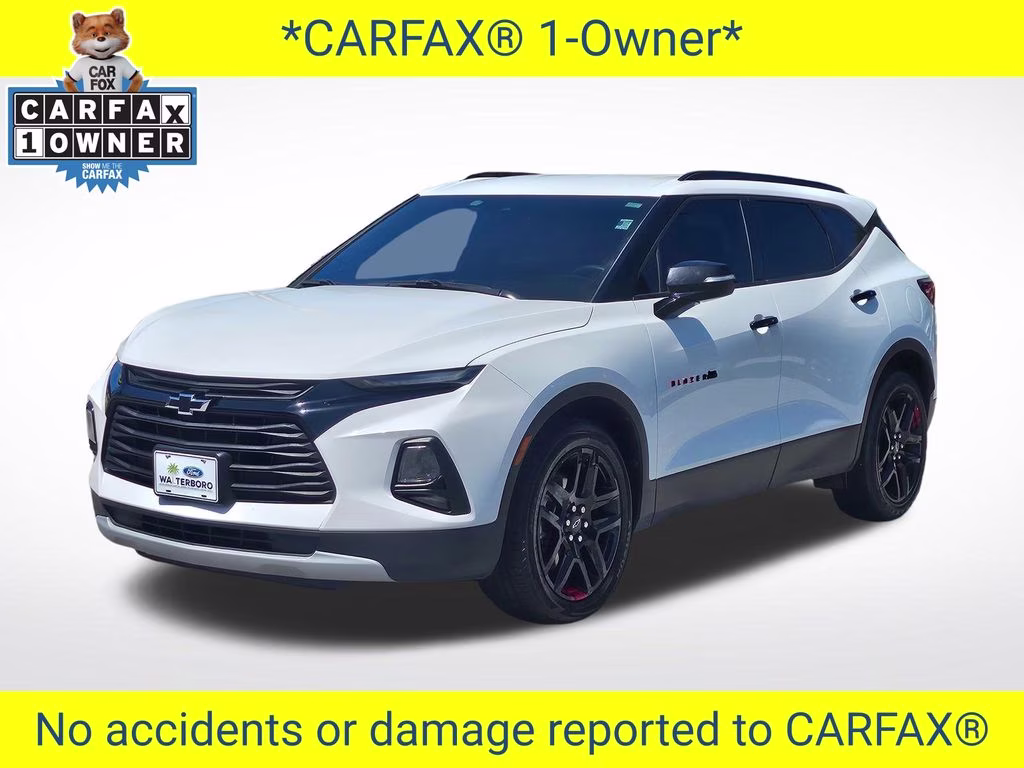 2022 Summit White Chevrolet Blazer LT FWD SUV