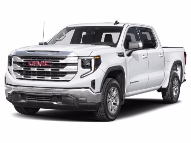 2025 Summit White GMC Sierra 1500 SLE 4X4 Truck