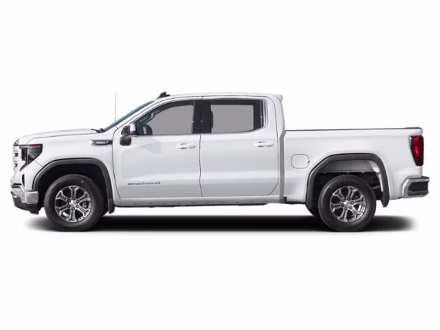 2025 Summit White GMC Sierra 1500 SLE 4X4 Truck