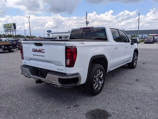 2025 Summit White GMC Sierra 1500 SLE 4X4 Truck