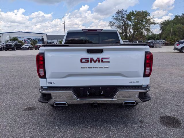2025 Summit White GMC Sierra 1500 SLE 4X4 Truck