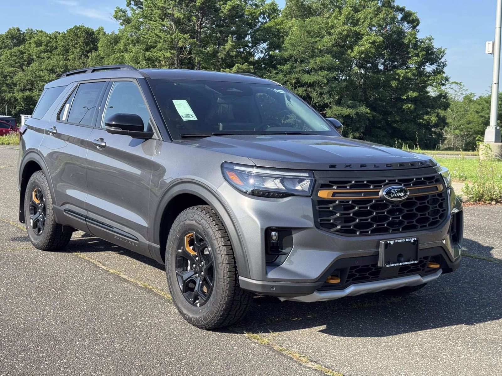 2026 Carbonized Gray Metallic Ford Explorer Tremor 4X4 SUV