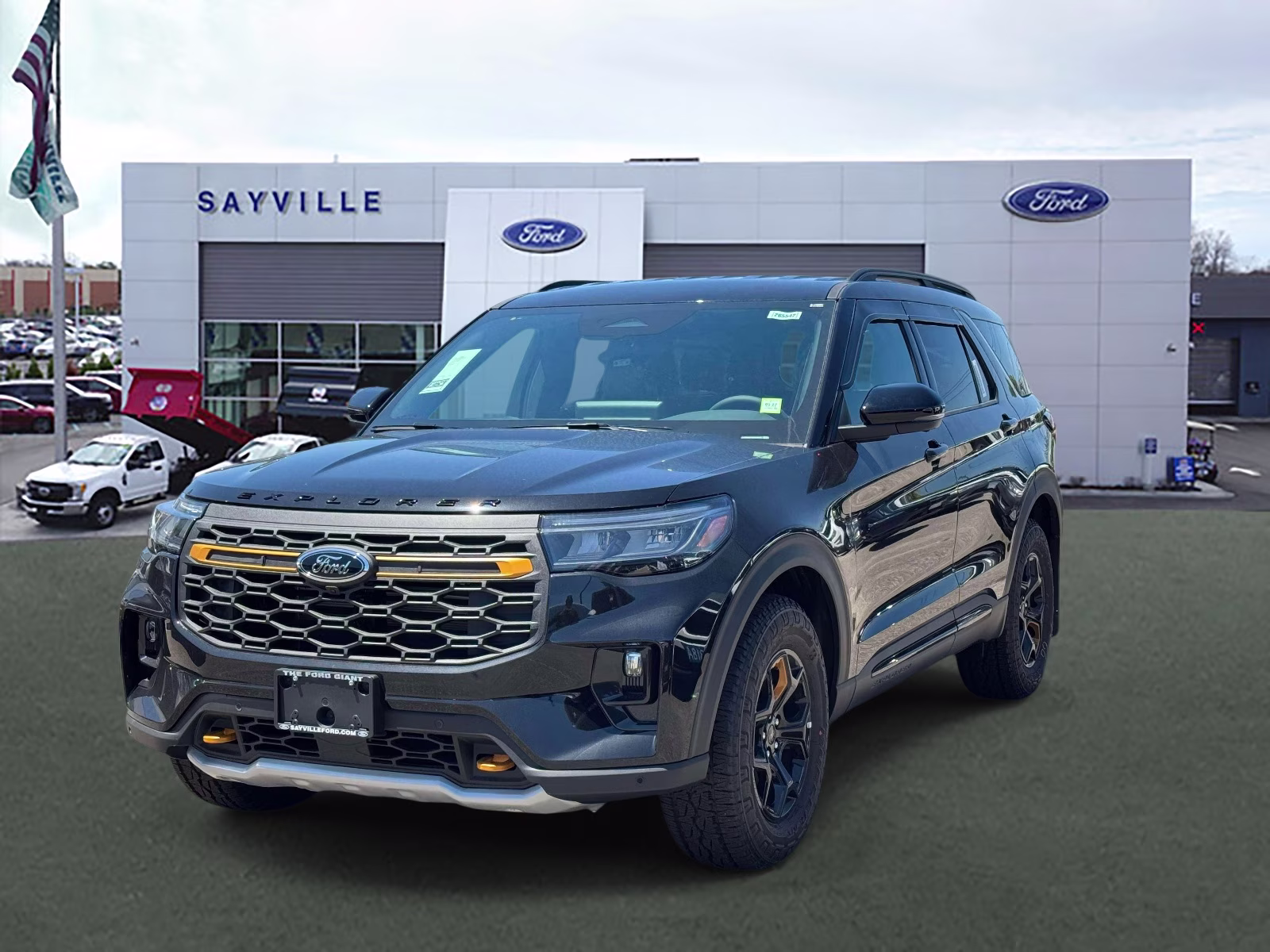 2026 Black Ford Explorer Tremor 4WD 4X4 SUV