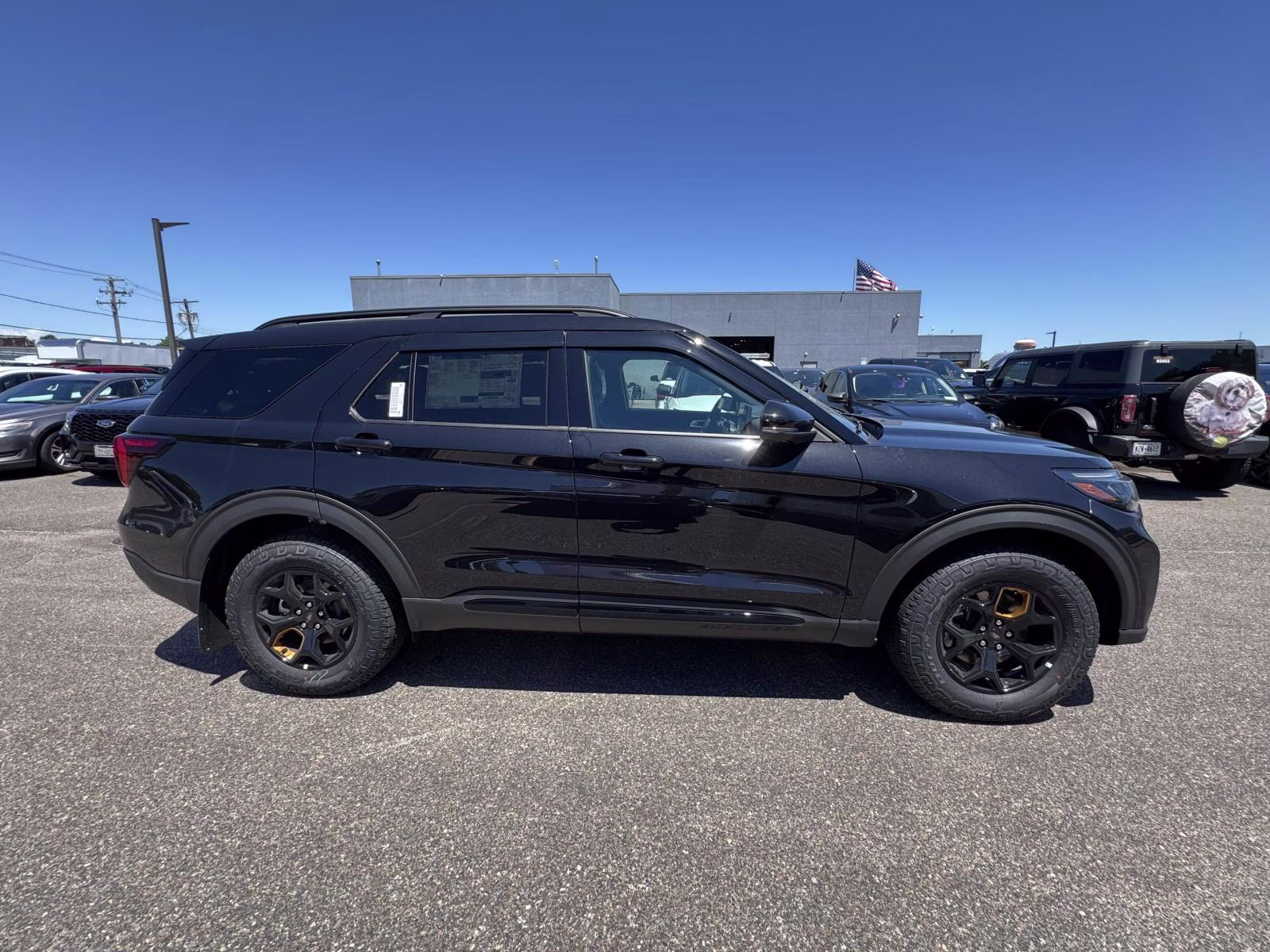 2026 Black Ford Explorer Tremor 4WD 4X4 SUV