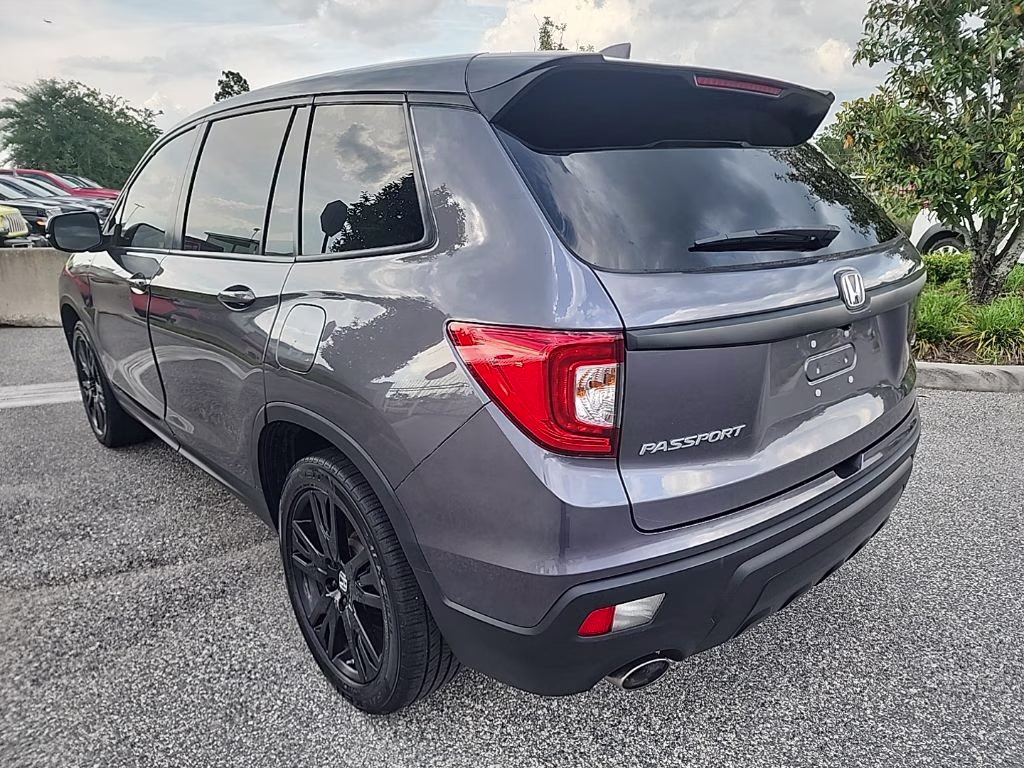 2021 Gray Honda Passport Sport FWD SUV