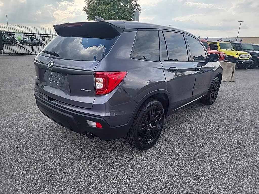 2021 Gray Honda Passport Sport FWD SUV