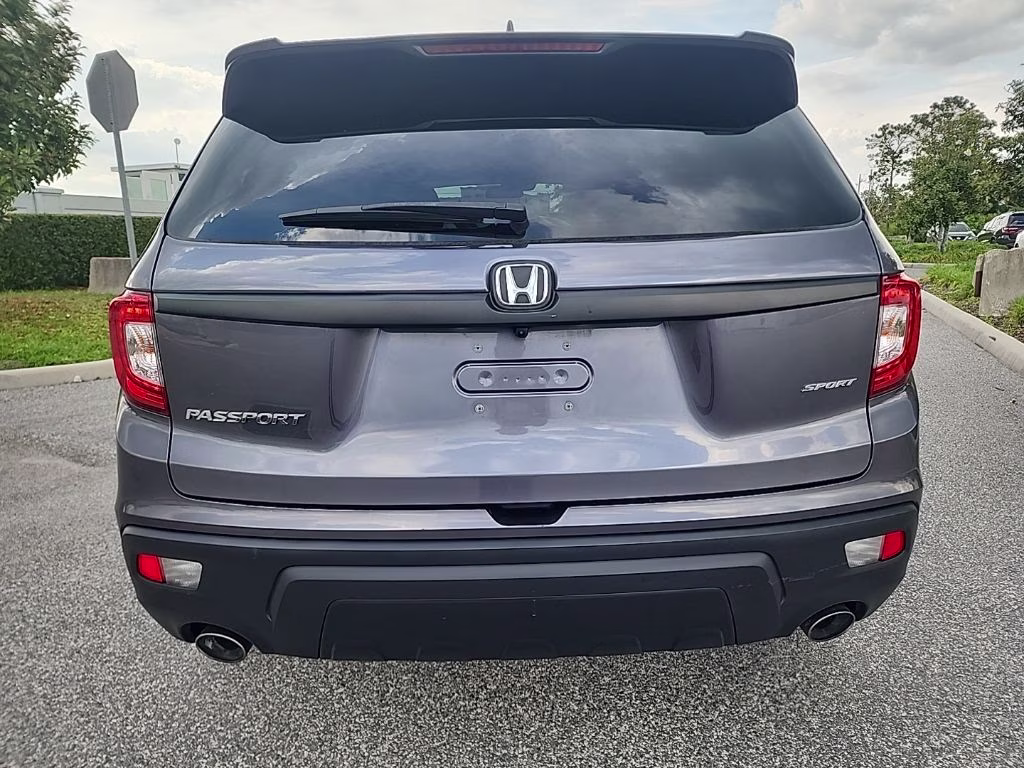 2021 Gray Honda Passport Sport FWD SUV