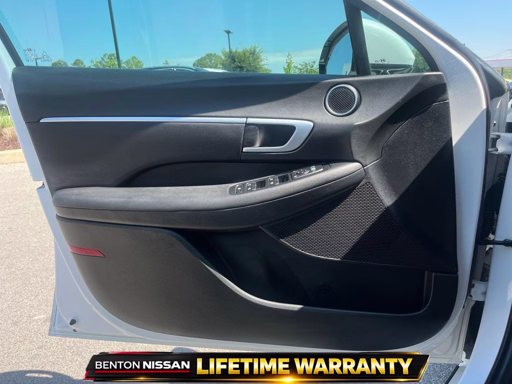2024 Serenity White Hyundai Sonata SEL FWD Sedan