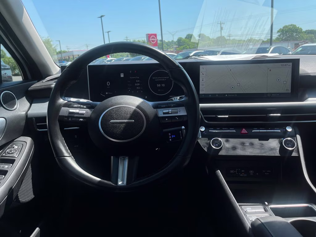 2024 Serenity White Hyundai Sonata SEL FWD Sedan