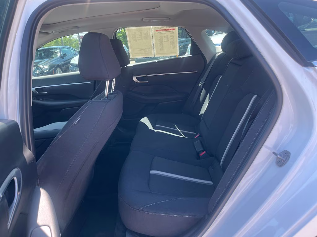 2024 Serenity White Hyundai Sonata SEL FWD Sedan